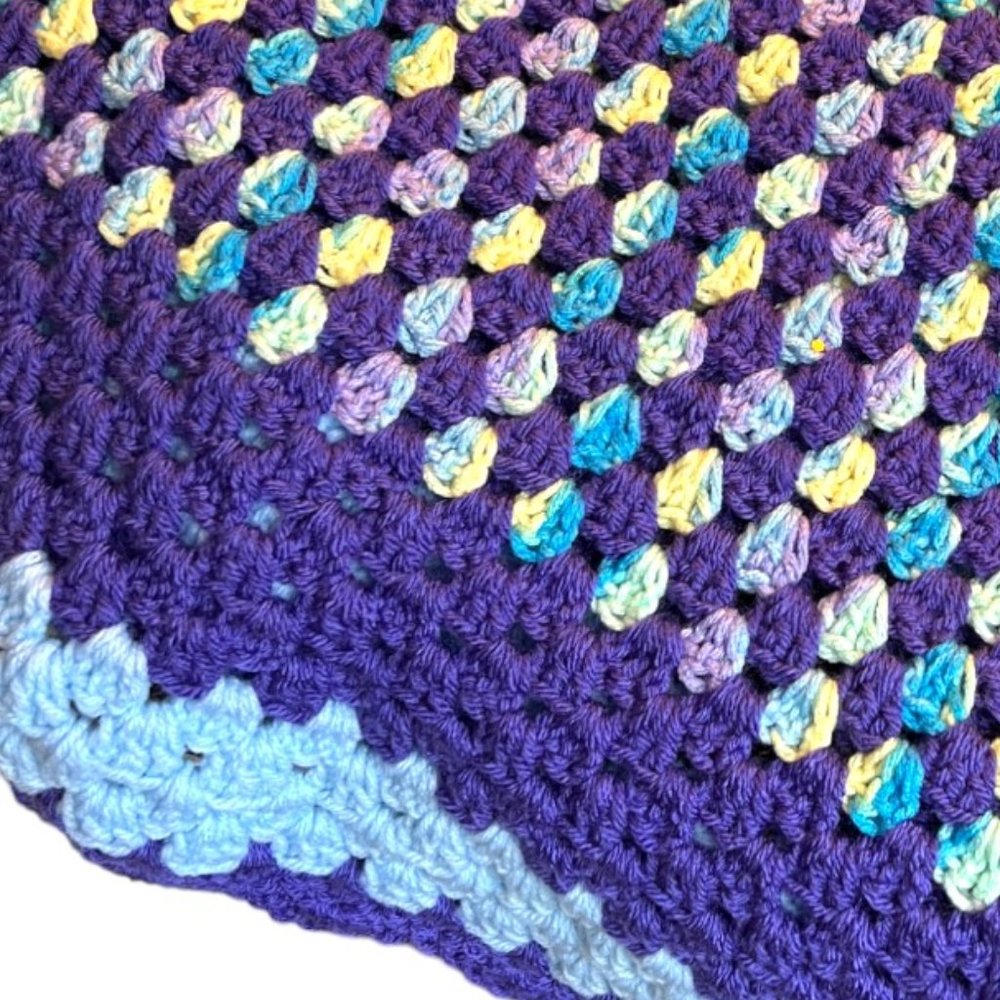 ๐ SOLD! NWT! HANDMADE Crocheted Women's Shawl Wrap Gift with Heartfelt Blessing - Picture 7 of 14